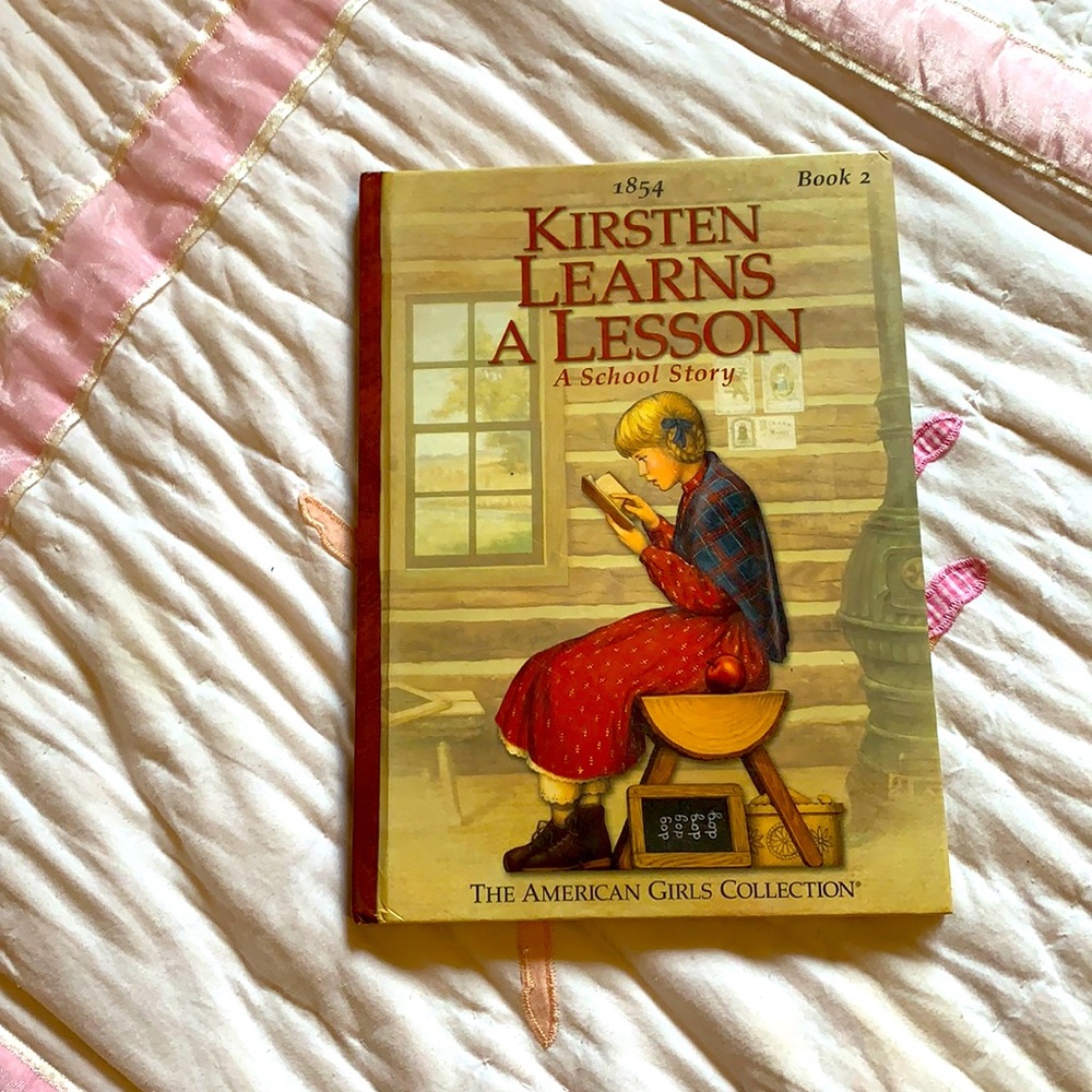 American Girl Doll book Story Collection Kirsten Learns A Lesson book2 hardcover
